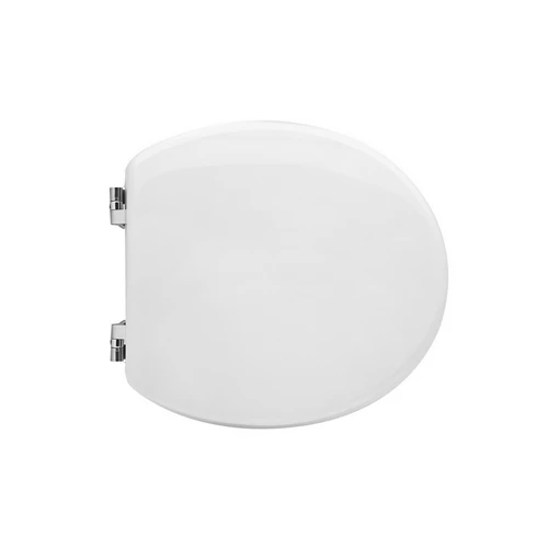 Sedile wc per dolomite vaso asilo forma 2 bianco cerniere a passanti