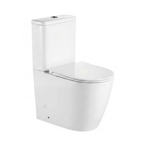 Vaso monoblocco filo muro rimless comfort magnolia -
