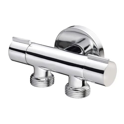 Rubinetto minimale doppio compatto 1/2 x 3/4 x 3/4