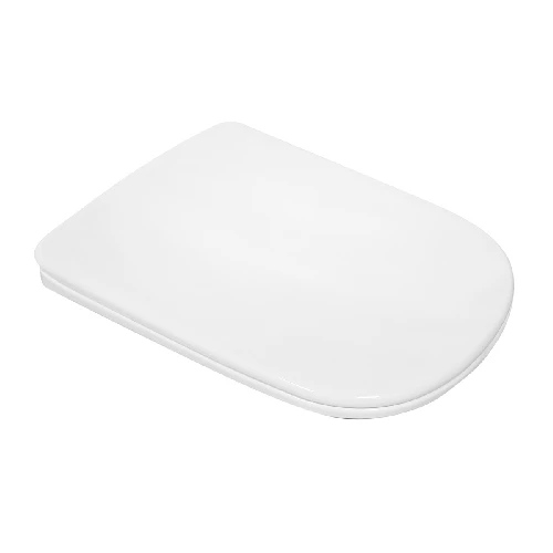 Sedile wc ambrosia pvc con soft closing bianco