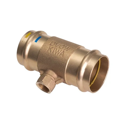 Tee f filetto ff a pressare acqua/gas b one diam 35 x 1/2
