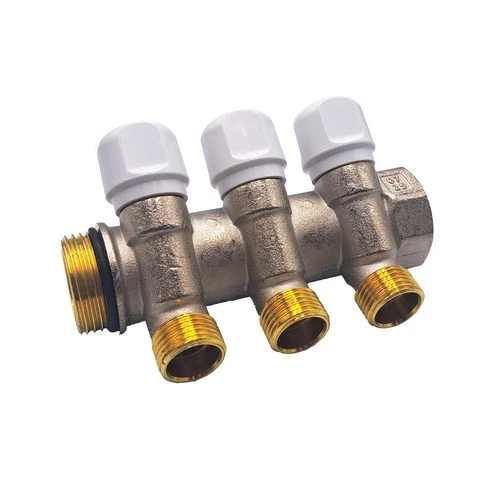 Collettore fasato con vitone 1 x 1/2 3 vie