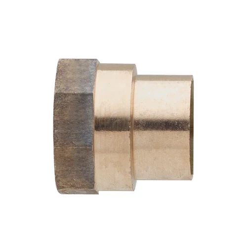 Nipple bronzo diritto f. a saldare 1 x 35