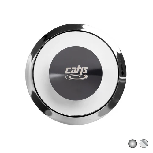Pulsante catis per ecostop cromo