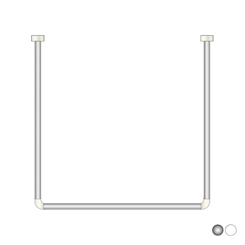 Bastone universale reggitenda bianco