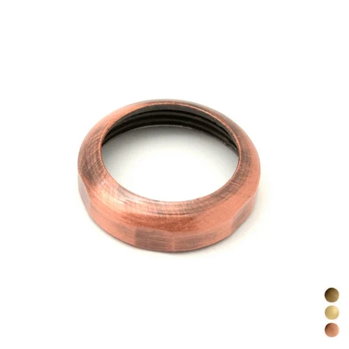 Calotta in ottone chiavarda 1 1/4 foro 32 bronzata