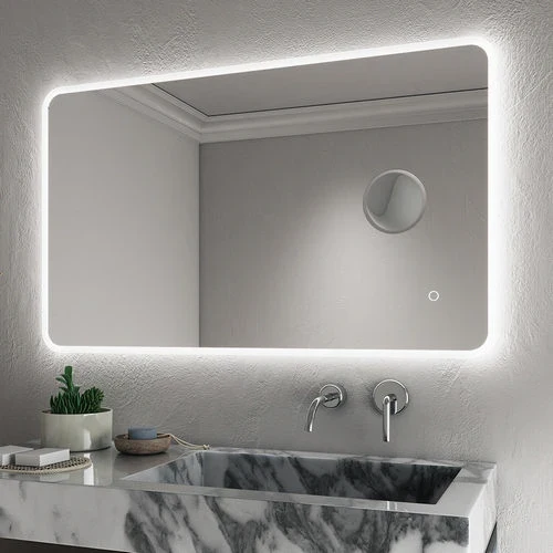 Specchio led mod. l207 linea vanitas cm 140 x 60
