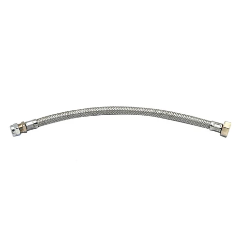 Flessibile inox dn. 10 calotta bicono calotta f 3/8 cm 35
