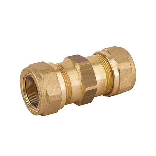 Raccordo doppio per tubo ferro 3/8