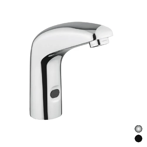 Rubinetto elettronico per lavabo a batteria cromo