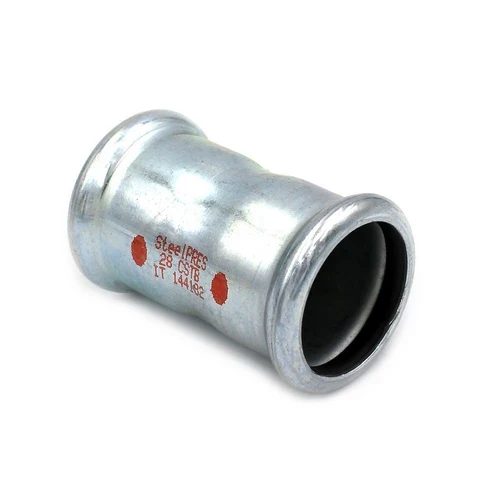 Manicotto a pressare in acciaio al carbonio steel pres diam. 54