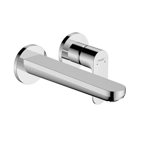 Miscelatore monocomando lavabo incasso a parete rebris s cromo