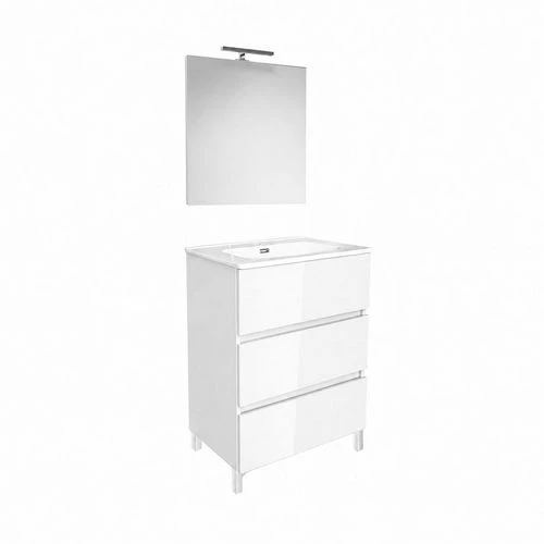 Mobile bagno valencia l. 60 cm rovere naturale