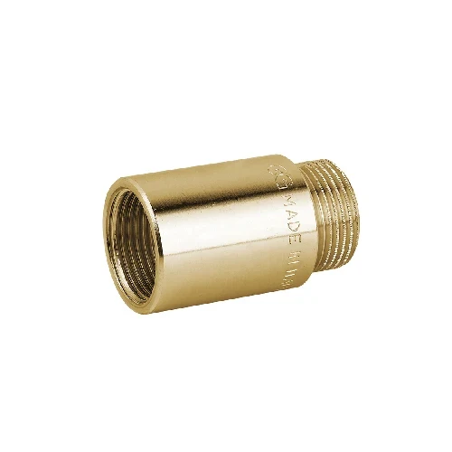 Prolunga mf in ottone giallo 1/2 x 60 mm