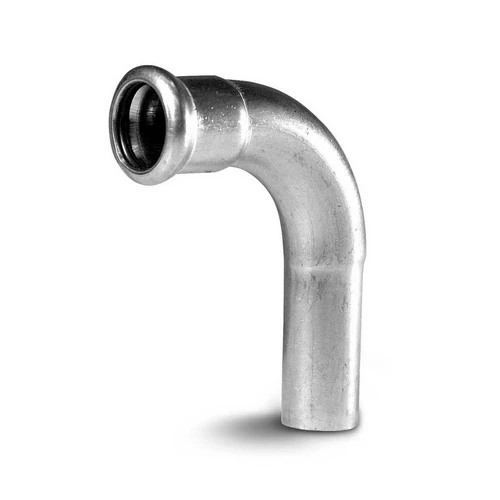 Curva mf 90 a pressare in acciaio carbonio diam. 28