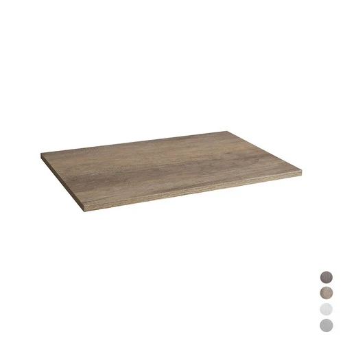 Top in legno per base mod. unika cm 100x46x1 8 olmo bianco