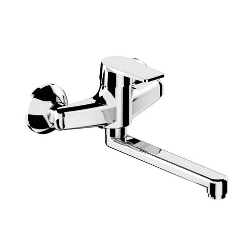 Miscelatore monocomando lavello a muro linea vega cromo