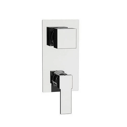 Miscelatore monocomando incasso doccia c/deviatore 4 vie linea polar cromo