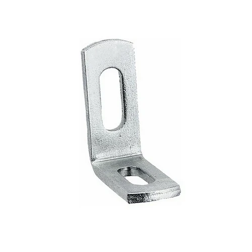 Piastra angolare 90 con due asole 60x60x25