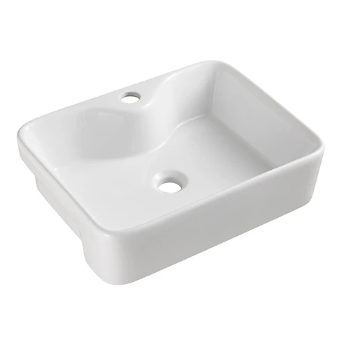 Lavabo semincasso mod. rsi03 bianco